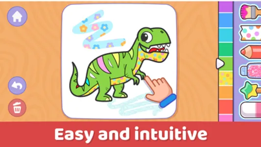 Coloring games for toddlers screenshot 1