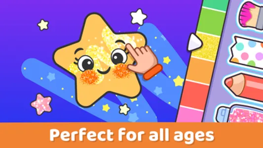 Coloring games for toddlers screenshot 2