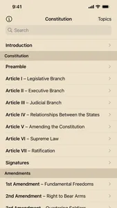 Annotated Constitution screenshot 0