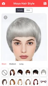 Hairstyle Try On - Hair Cut screenshot 0