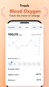 PulsePro:heart&blood monitor screenshot 2