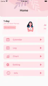 MenstruMate - Period Calender screenshot 0