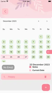 MenstruMate - Period Calender screenshot 1