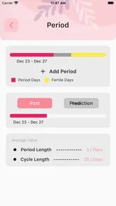 MenstruMate - Period Calender screenshot 2