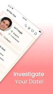 Date Detective App screenshot 1