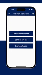 German Sentences screenshot 0