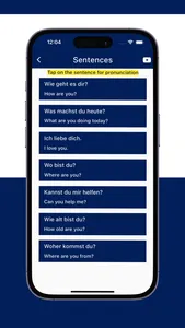 German Sentences screenshot 2
