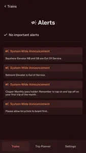 Caltrain Live screenshot 2
