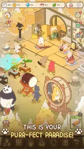 Cat Garden - Food Party Tycoon screenshot 2