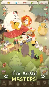 Cat Garden - Food Party Tycoon screenshot 4