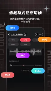音频剪辑提取合音大师-音频铃声制作·音乐裁剪·音频转换器 screenshot 3