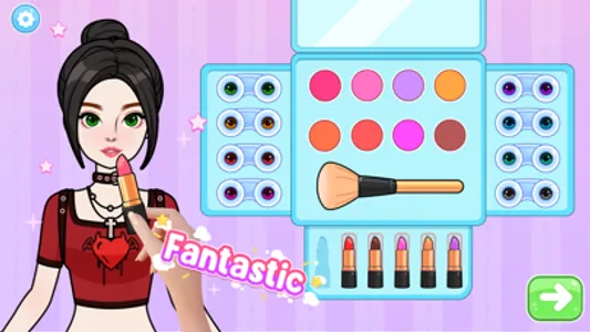 Paper Doll Makeover & Dress Up screenshot 2
