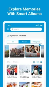 myHPcloud screenshot 2