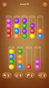 Color Ball Sort Wooden Puzzle screenshot 3