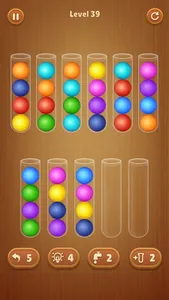 Color Ball Sort Wooden Puzzle screenshot 6