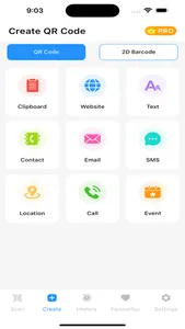 QR Scanner Barcode Generator screenshot 1