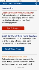 Credit Card Calculator screenshot 5