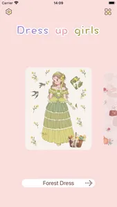 Dress up girls - doll dress up screenshot 1