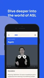 ASL Sign language learning screenshot 0