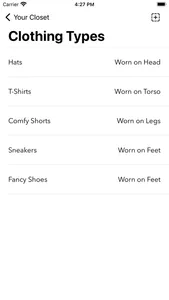 E-Closet screenshot 1