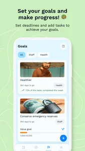 BeBetter - Goals and Planner screenshot 2