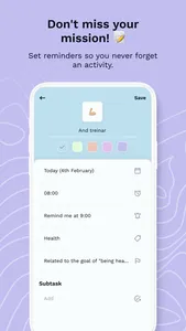 BeBetter - Goals and Planner screenshot 4