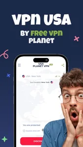 USA VPN - Private & Fast screenshot 0