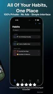 ReelHabits: Pic Habit Tracking screenshot 1