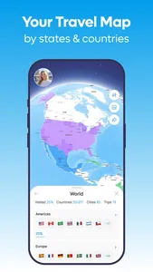 Routify - World Travel Map screenshot 0