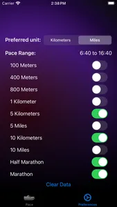 Running Pacer screenshot 1