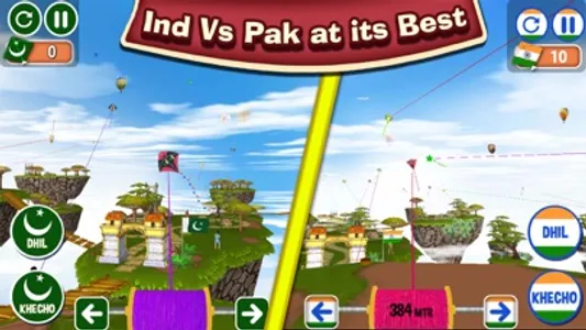 India Vs Pakistan KiteFly Game screenshot 4