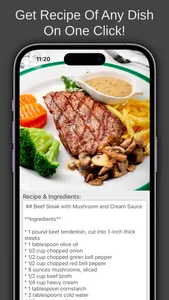 AI Get Recipe By Photo & Snap screenshot 1