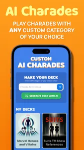 Custom AI Charades screenshot 0