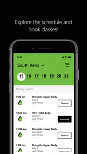 swet Fitness screenshot 2