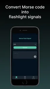 Morse Flash Signal screenshot 0
