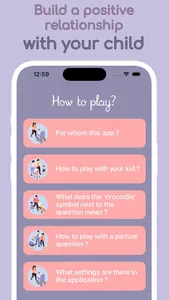 Ask Your Child: Questions Game screenshot 0