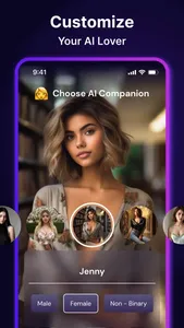 AI Girlfriend:Virtual Chat App screenshot 1