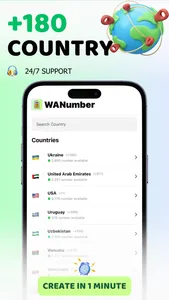 WANumber: Virtual Number Phone screenshot 2