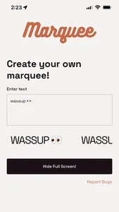 MarqueeApp screenshot 0