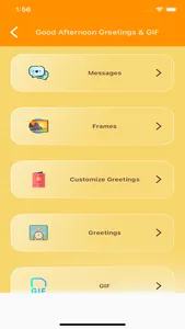 Good Afternoon Greetings & GIF screenshot 0