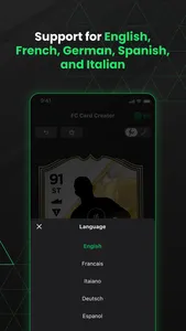 FUT 26 Card Creator screenshot 1