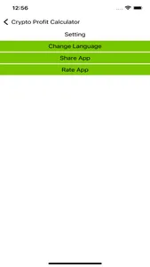 Crypto Profit Calculator - App screenshot 1