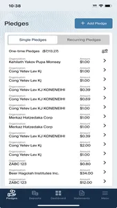 Pledger Charitable screenshot 1