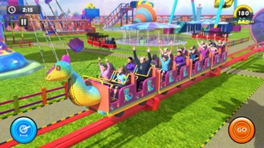 Roller Coaster Simulator HD screenshot 4