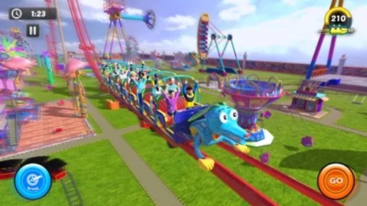 Roller Coaster Simulator HD screenshot 6