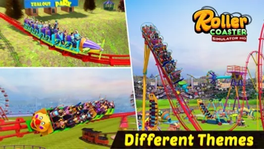 Roller Coaster Simulator HD screenshot 7