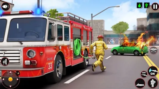 Firefighter Truck Games 3D screenshot 0