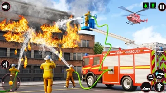 Firefighter Truck Games 3D screenshot 1