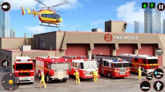 Firefighter Truck Games 3D screenshot 5