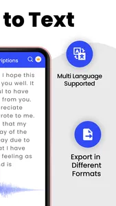 AI Speech to Text: Transcriber screenshot 1